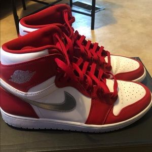 Air Jordan 1 high Silver Medal size 13